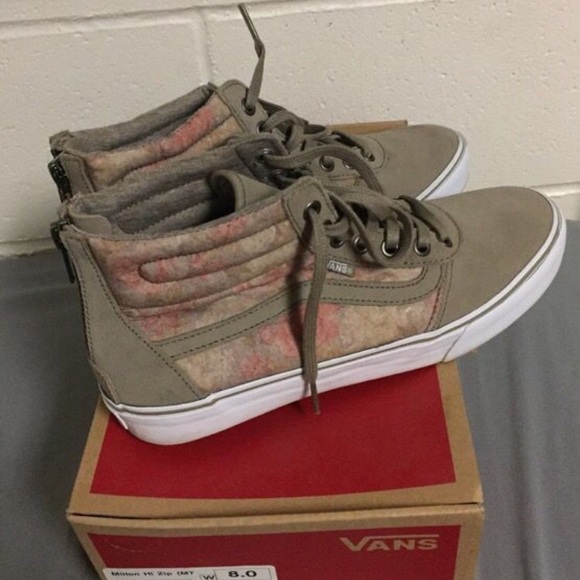 vans suede high tops for womens